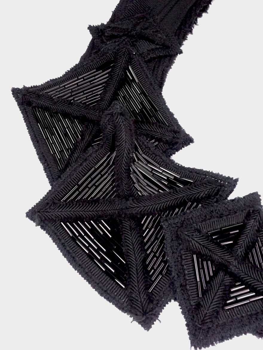 Prada Fabric Collar Black photo 2