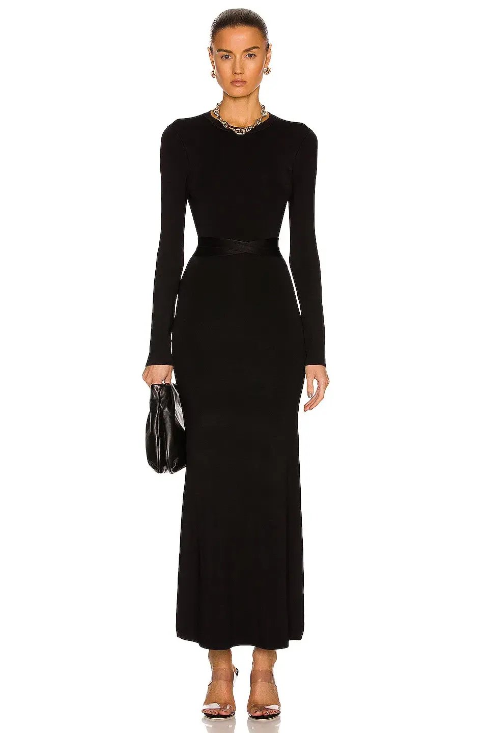 Sir the Label Alexandre Tie Knot Dress Black Size AU 8/ Size 1 photo 28