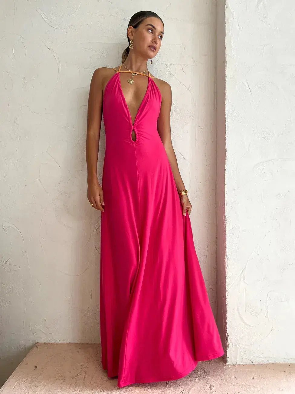 Hansen and Gretel Charlee Gown Pink Size S / AU 8 photo 3