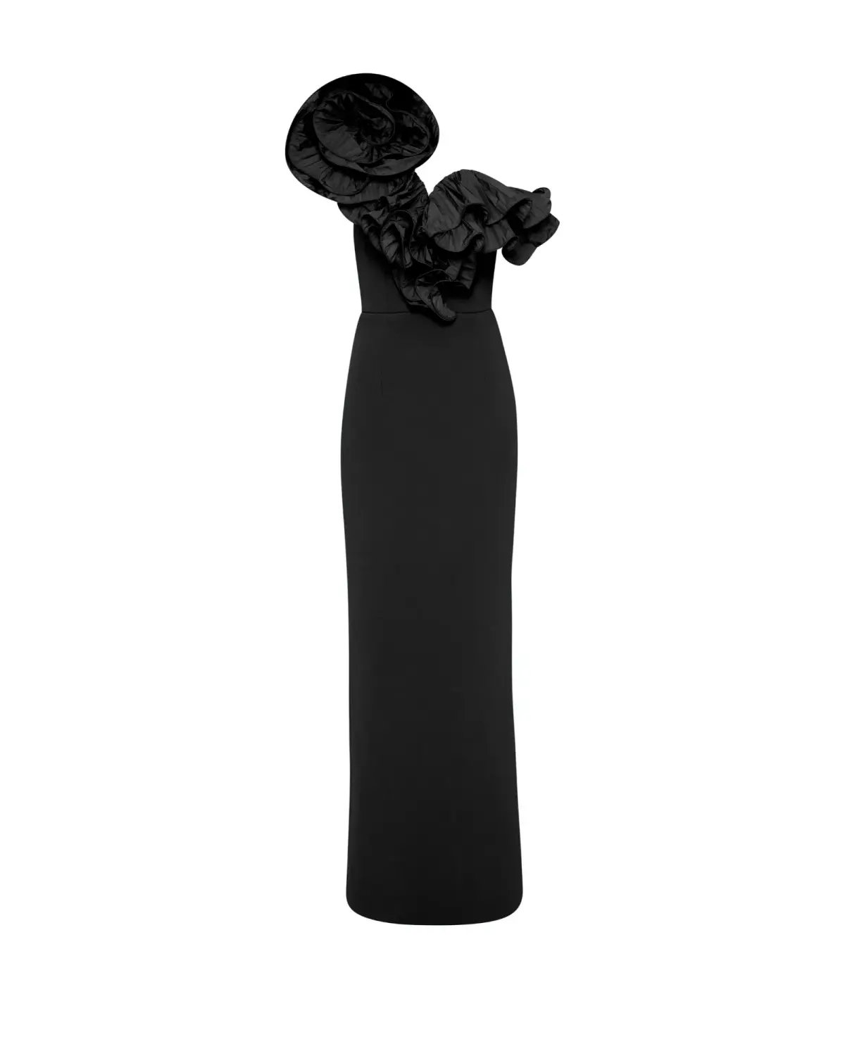 Rebecca Vallance Ella Gown in Black Size AU 12 photo 5