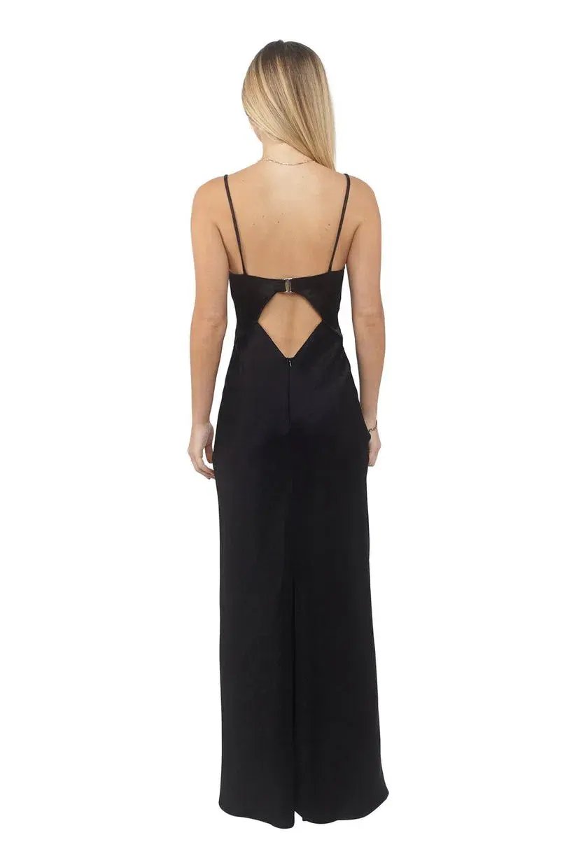 Bec & Bridge Hazel Maxi Dress in Black Size 8 photo 2