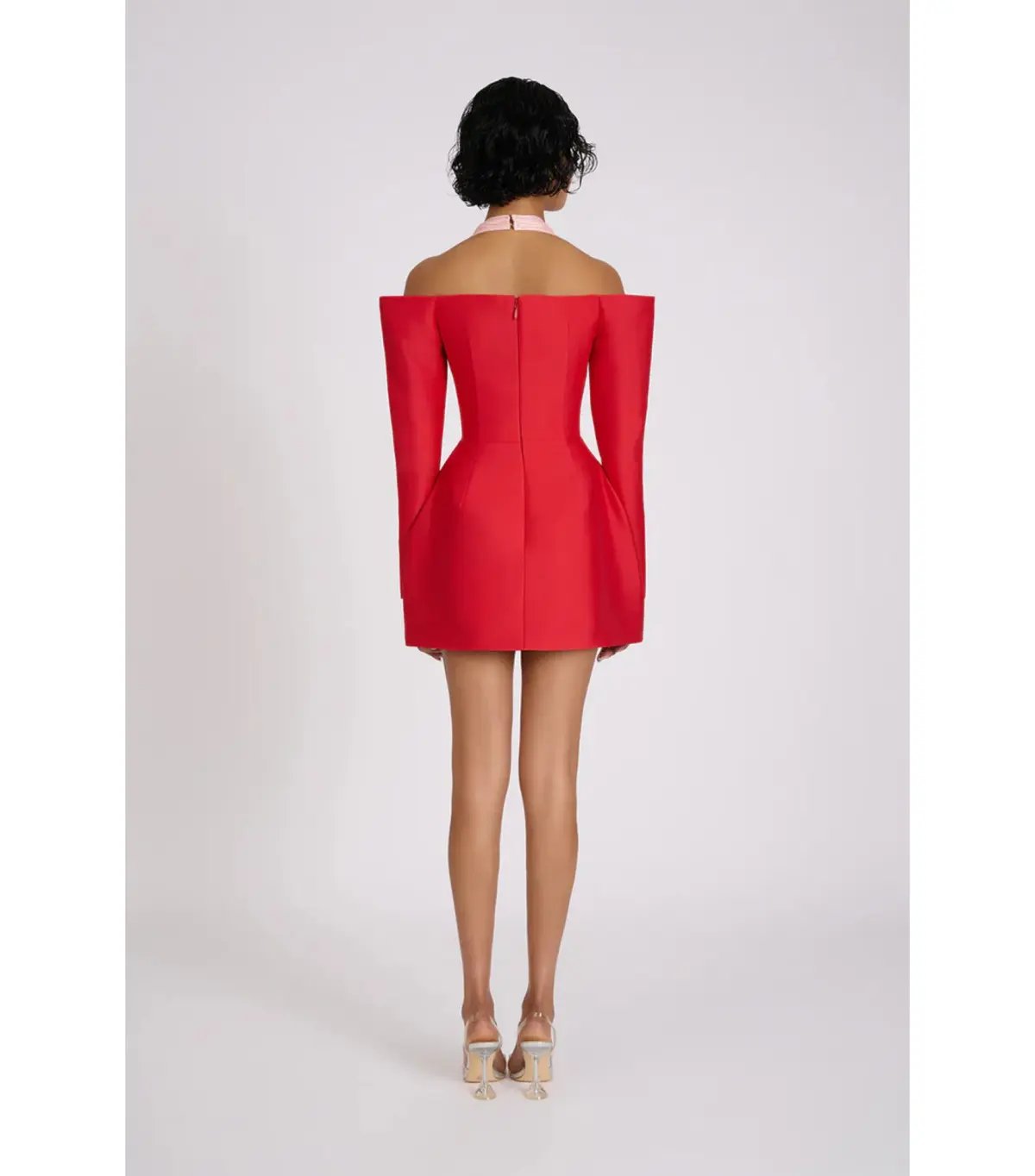 Eliya The Label Riley Dress Red/Pink Size 8 photo 2
