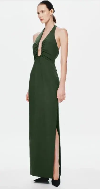MISHA The Alusia Dress Black Size 12 photo 2