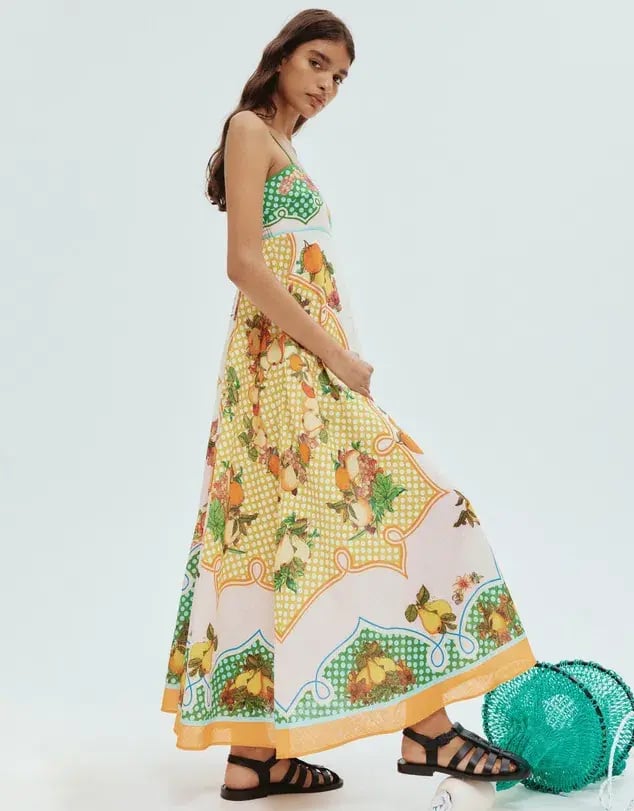 Alemais Lemonis Sundress Multi Print Size 12 photo 2
