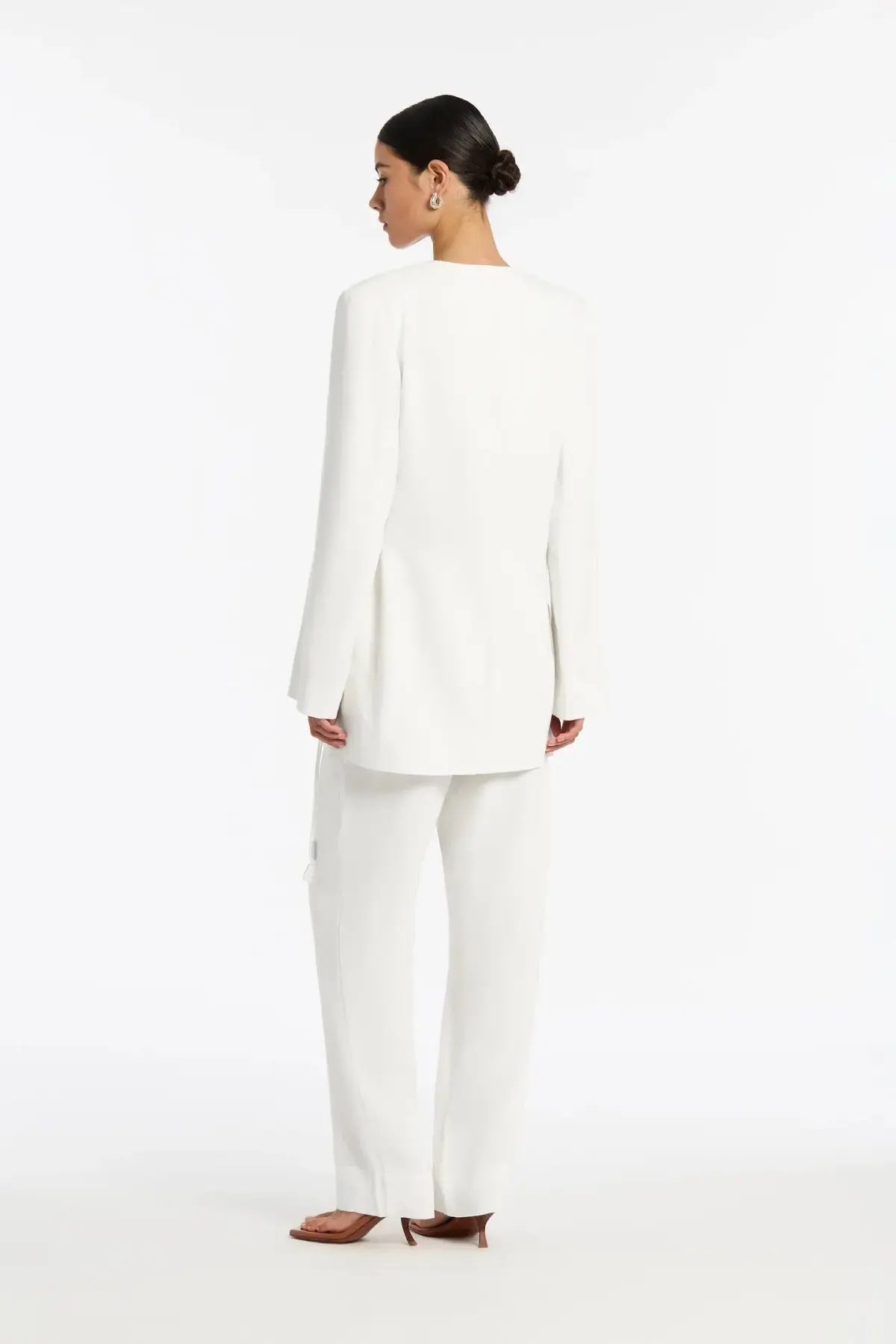 Sir The Label Clemence Blazer White Size 0 / AU 6 photo 2