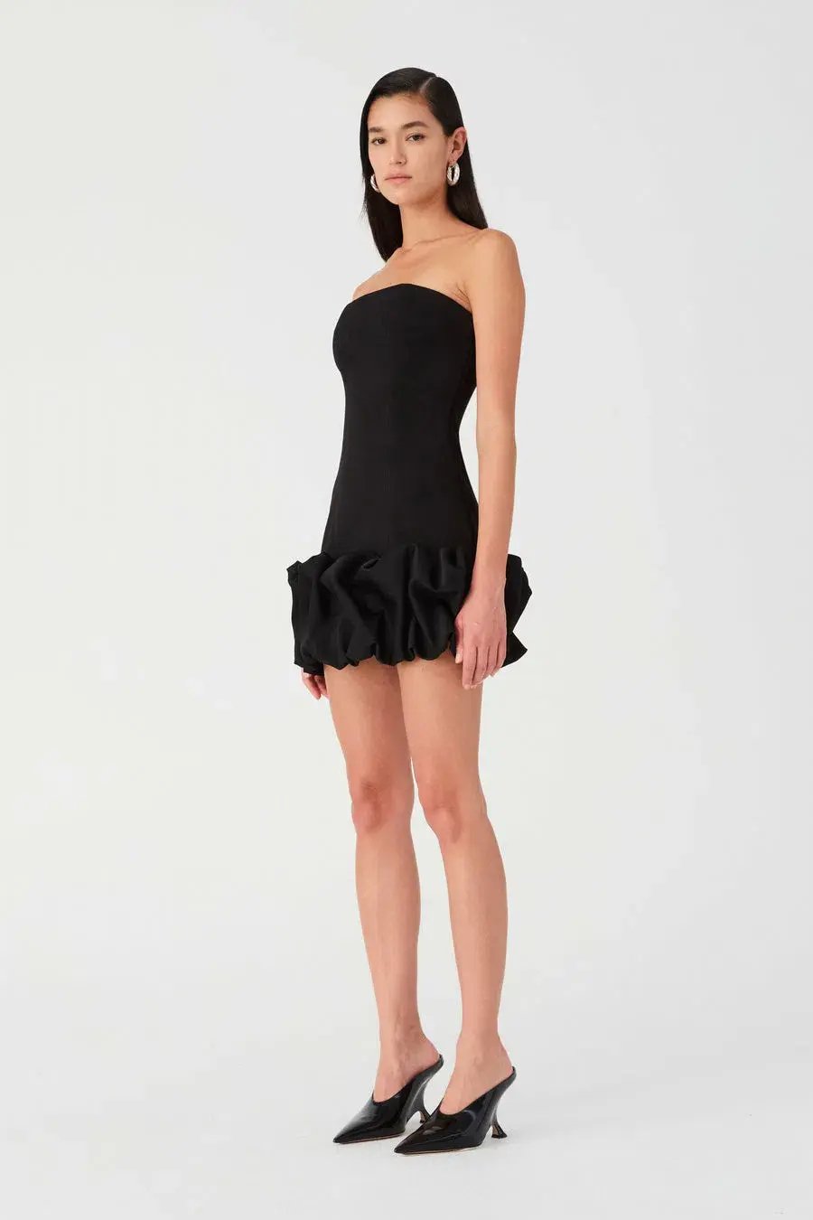 Misha Saphira Mini Dress Black Size 6/XS photo 2