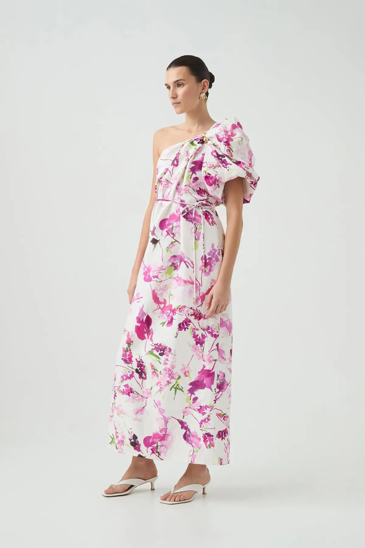 AJE CIRA MIDI DRESS FRESH FLORA SIZE 16 photo 4