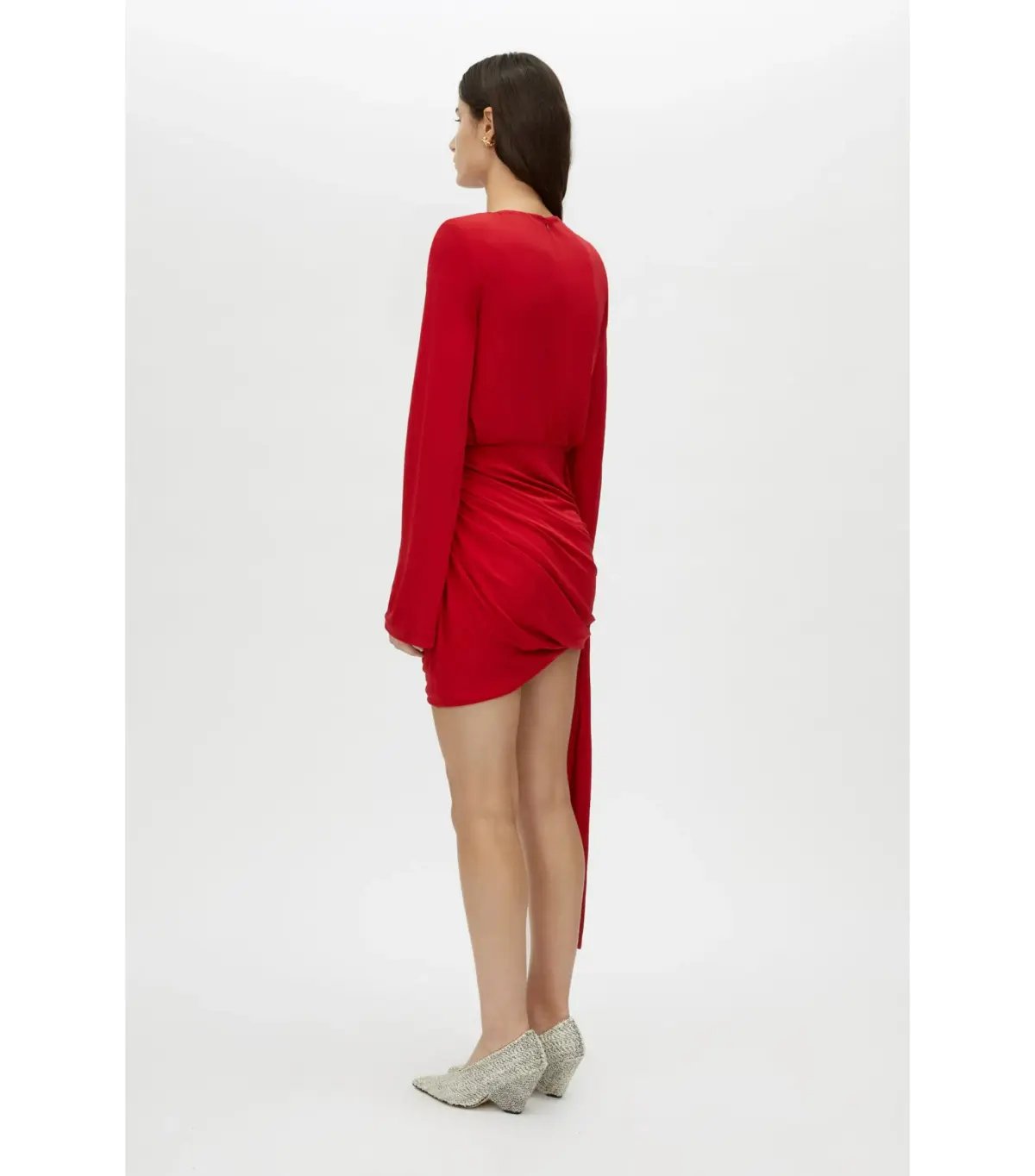 Camilla and Marc Paloma Mini Dress Scarlet Red Size AU 8 photo 4