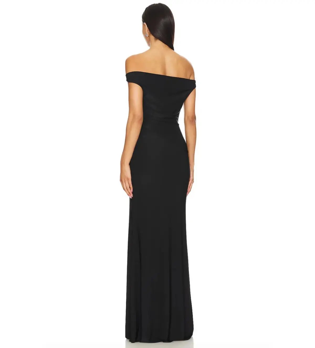 Natalie Rolt Bettina Gown Black Size 0/AU 6 photo 3