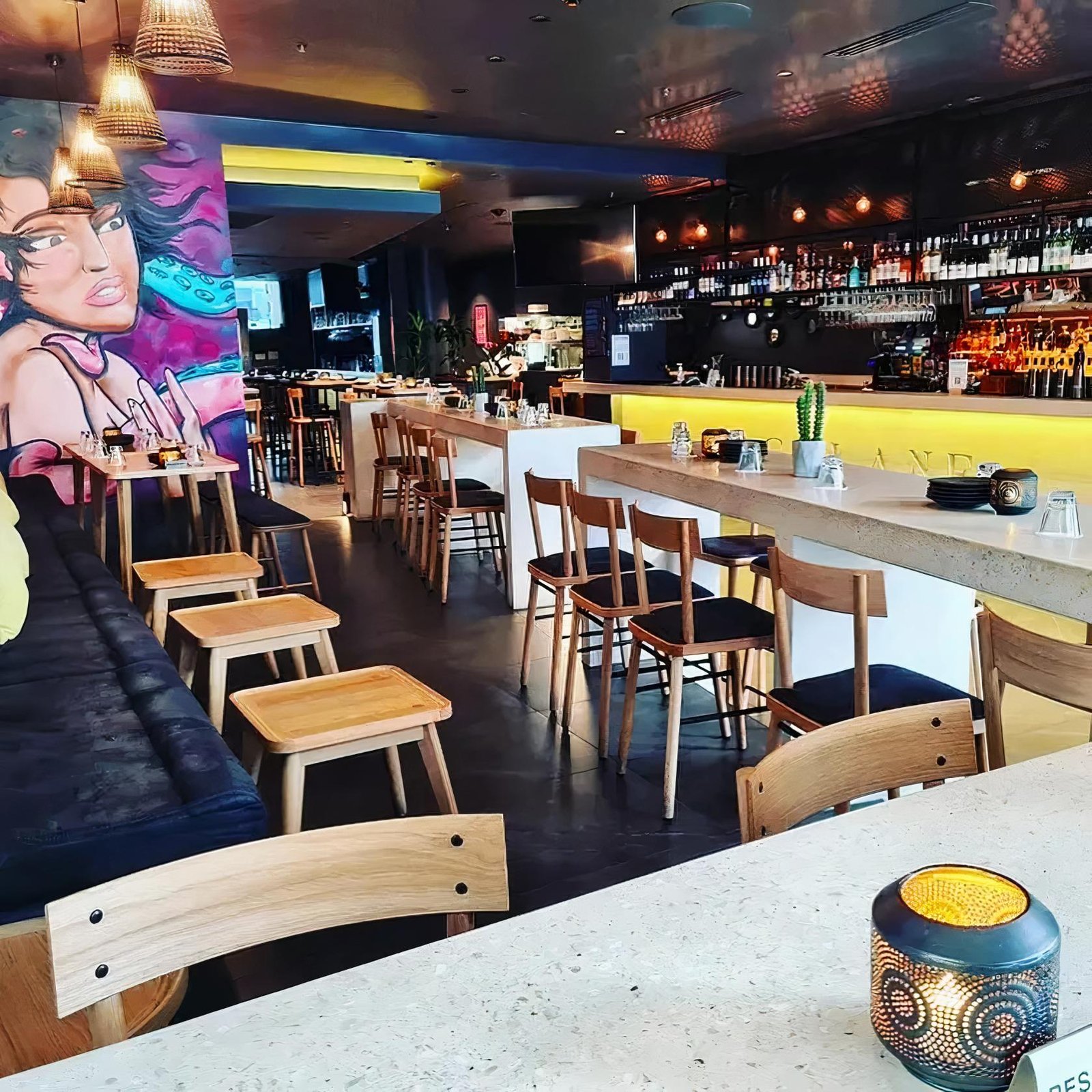 Semi-private Area at Backlane Bar and Street Food photo 2