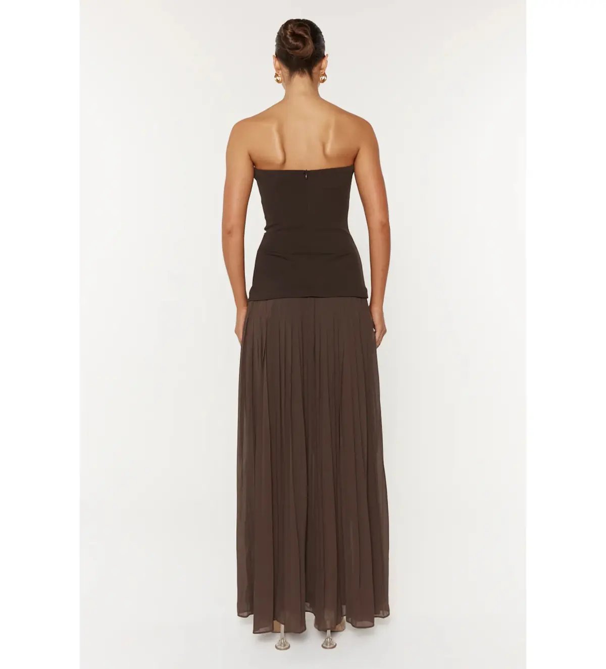 She Is OLLÁ Nicolette Dress Espresso Size S / AU 8 photo 4