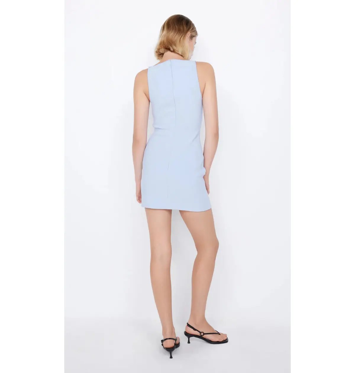 Bec & Bridge Odeya Mini Dress in Periwinkle Blue Size AU 6 photo 2