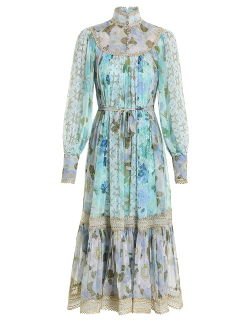 Zimmermann Rhythm Trimmed Billow Maxi Dress photo 3