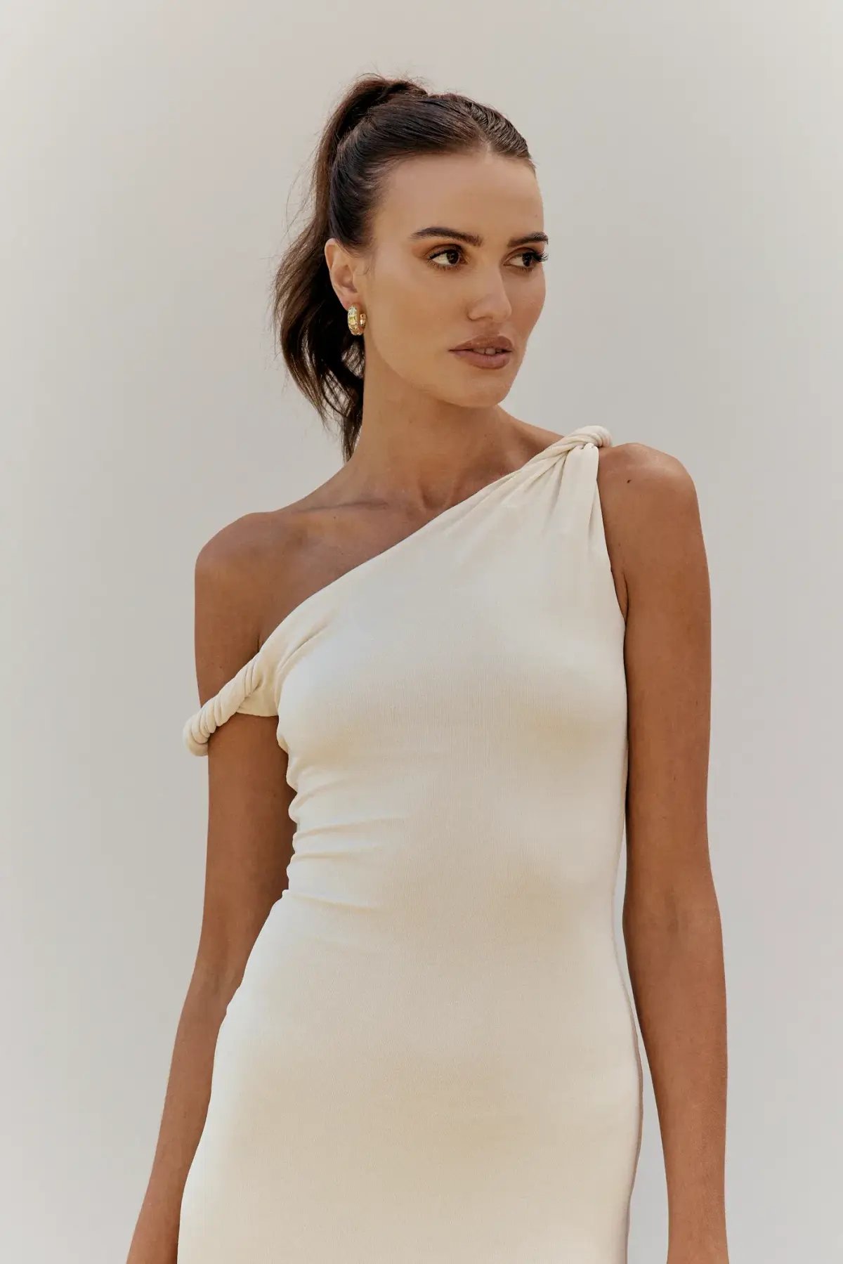 Johansen The Long Poppy Maxi Dress Cream Size M/Au 10 photo 2