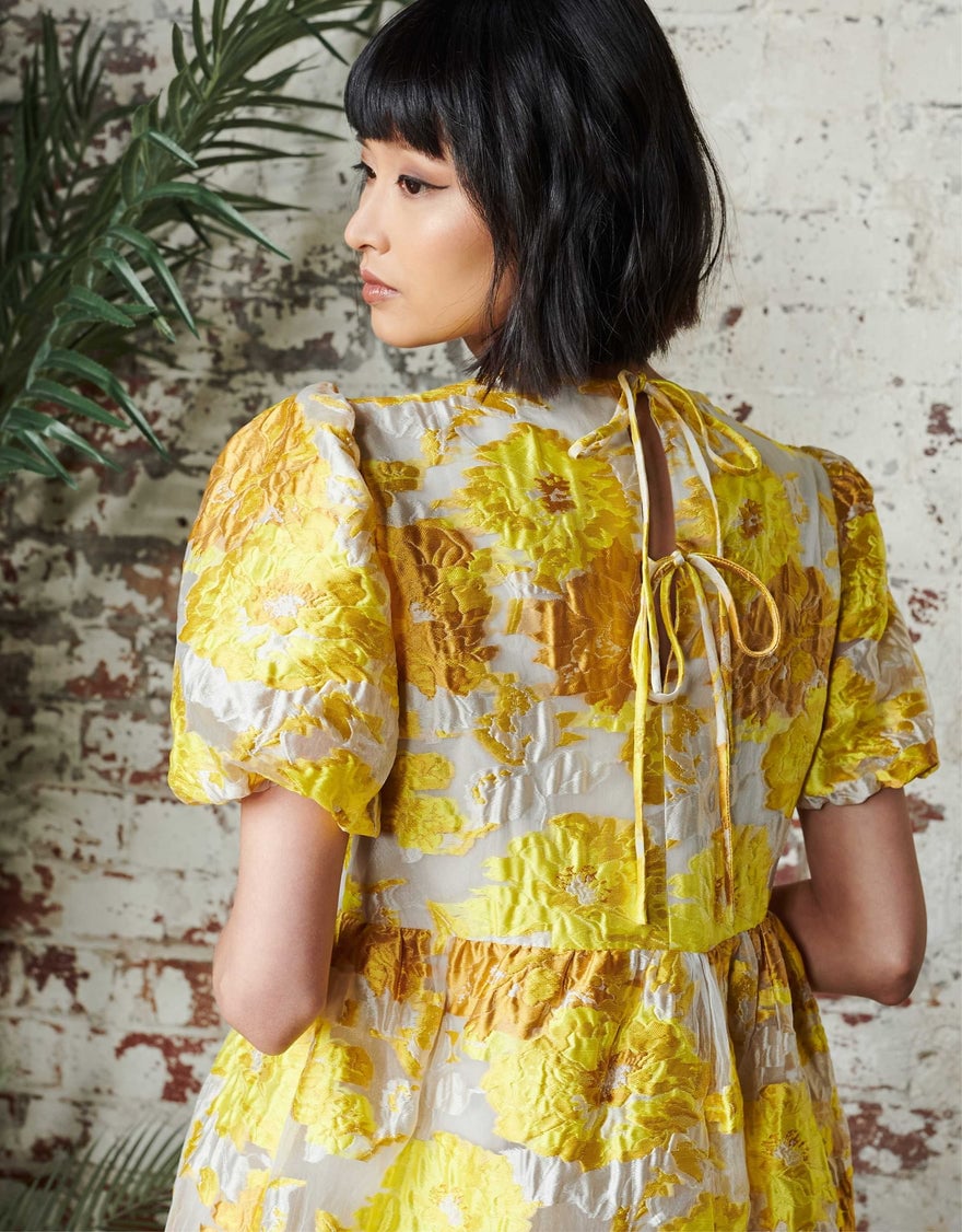 Elliatt Progressive Dress, Marigold photo 3