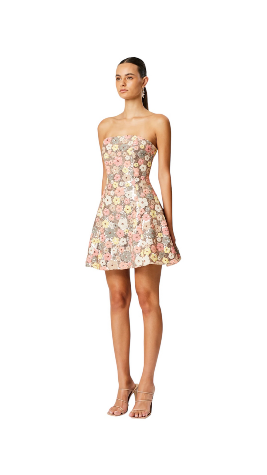 Elliatt Forsythia Strapless Mini Dress photo 2