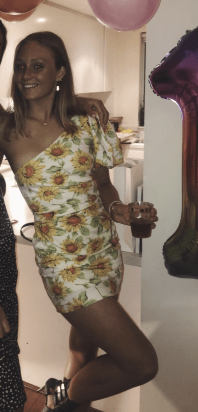Francine Asym Mini Dress photo 3