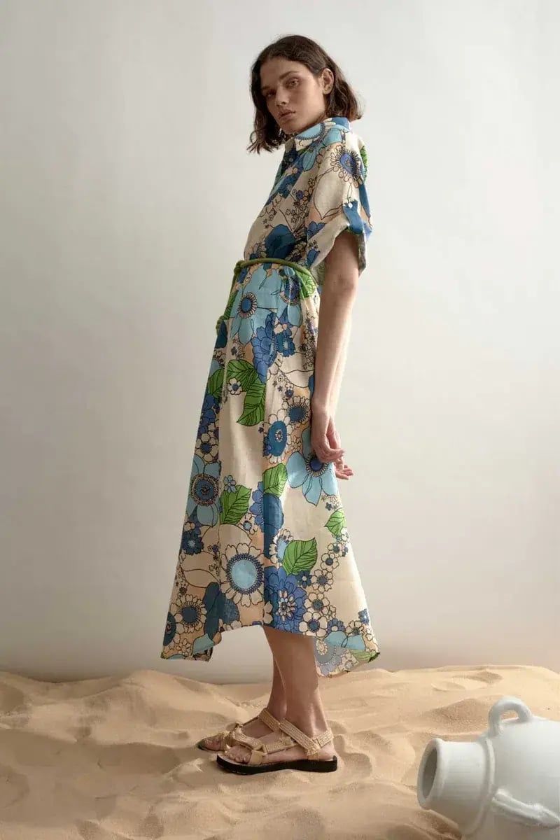 Alemais Farrah Shirtdress Print Size 10 photo 3
