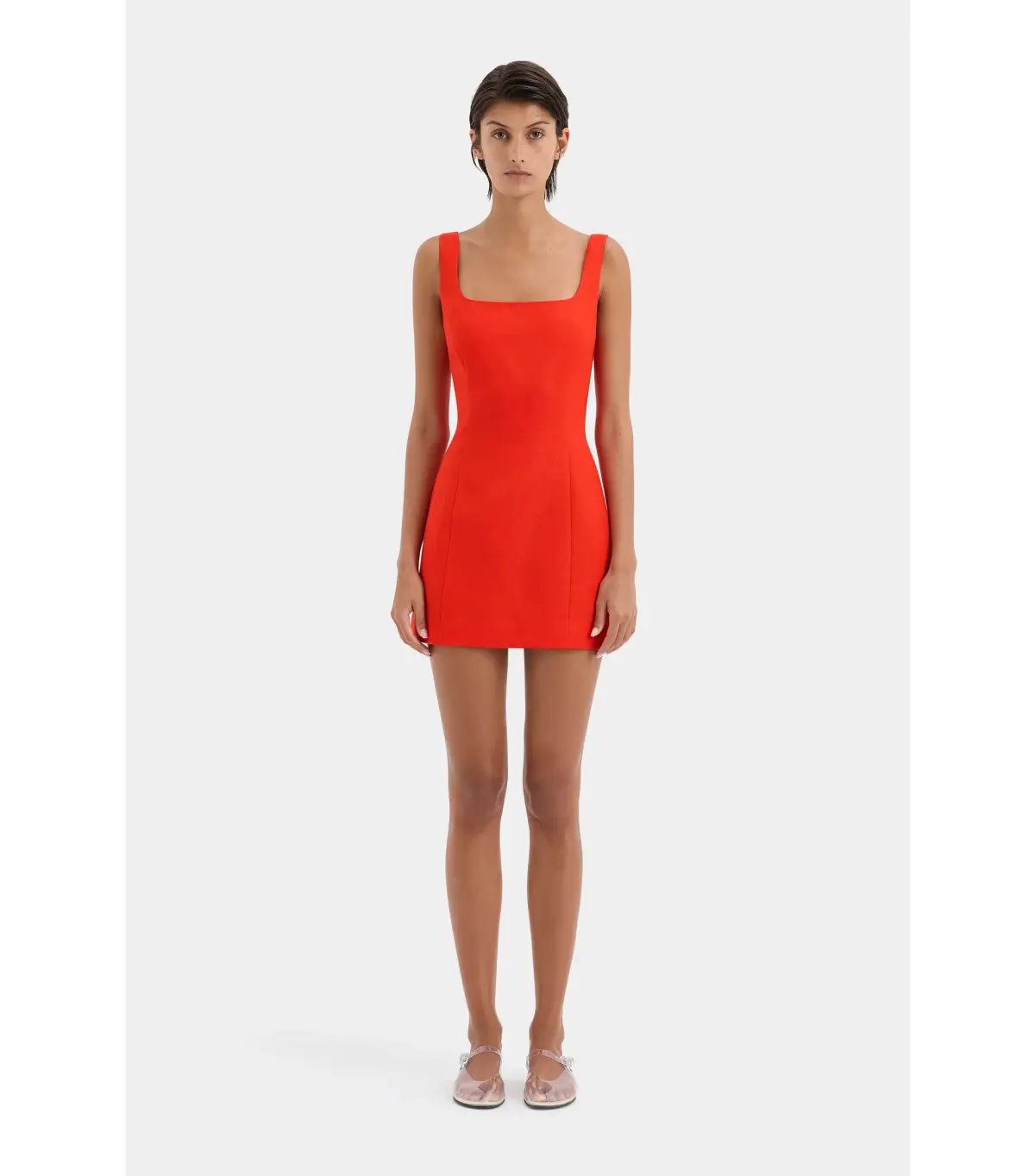 Sir the Label Iris Tie Mini Dress in Scarlet Red Size 1 / AU 8 photo 2