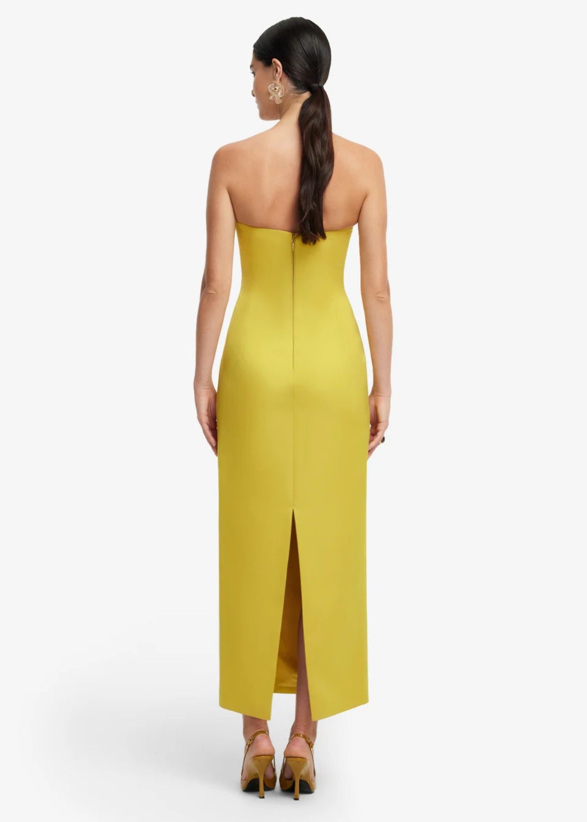 Rayna Floral Maxi in Mustard photo 5