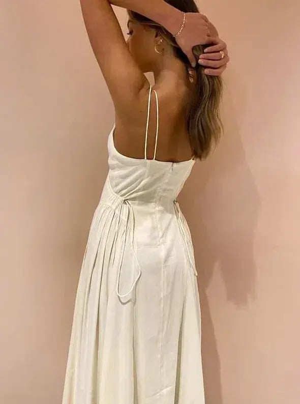 Camilla And Marc Antelao Dress in Cream Size 10 photo 6