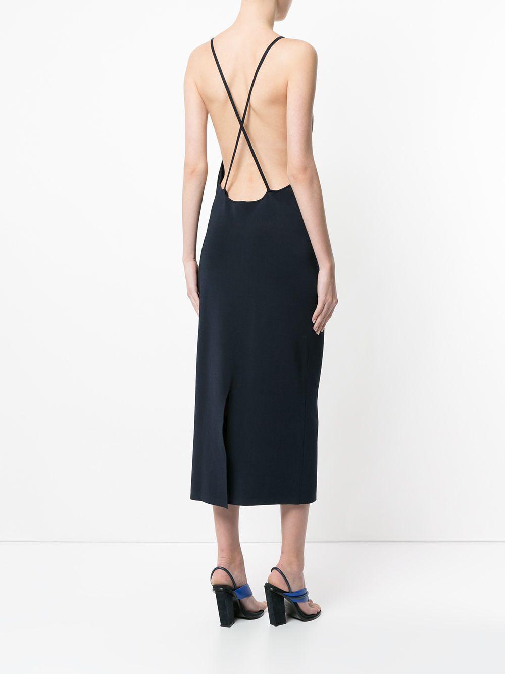 Dion Lee Fine Line Knit Dress- INK NAVY 8 photo 2