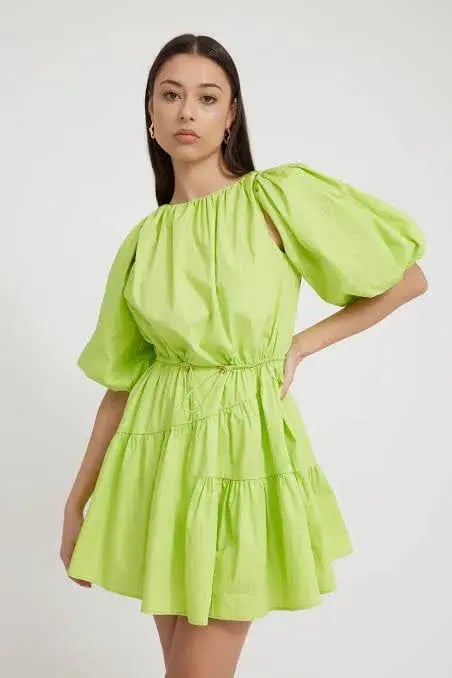 Tojha Alita Dress Green Size 10 photo 2
