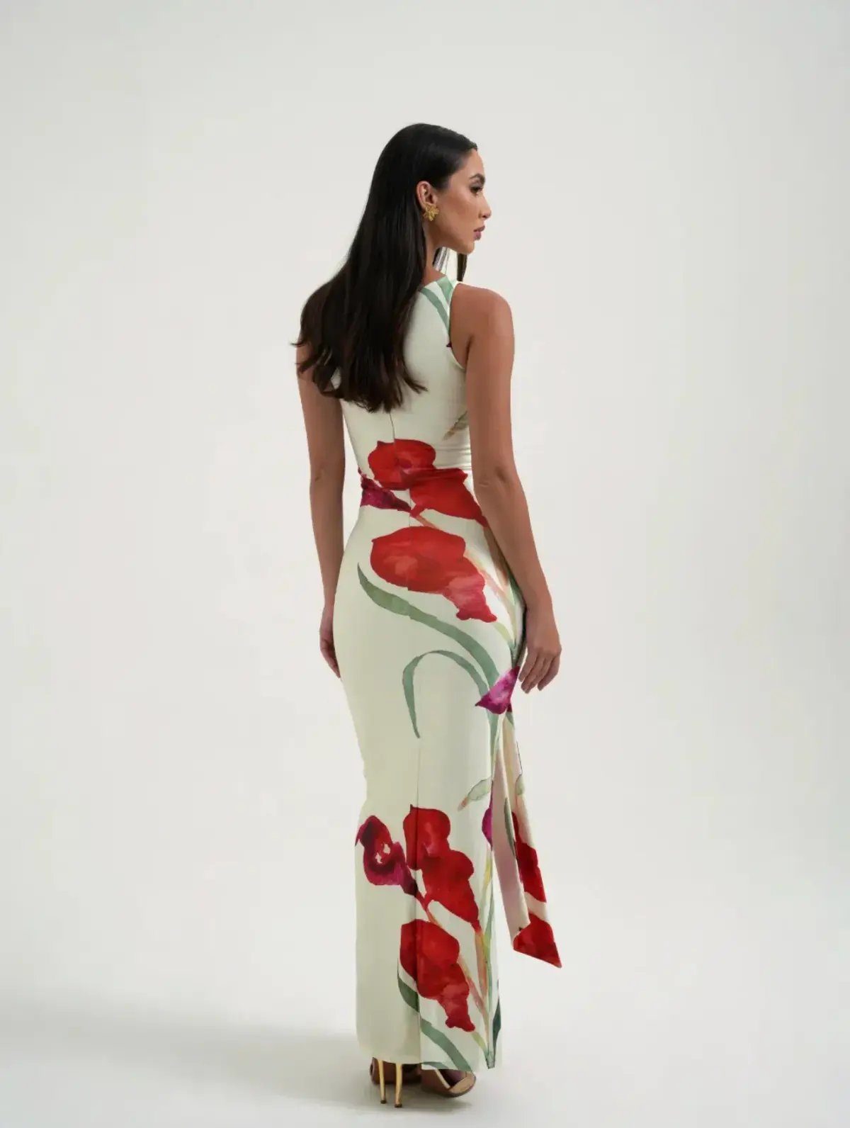 Sydney Lane Skye Wrap Maxi Dress Print Size S / AU 8 photo 4
