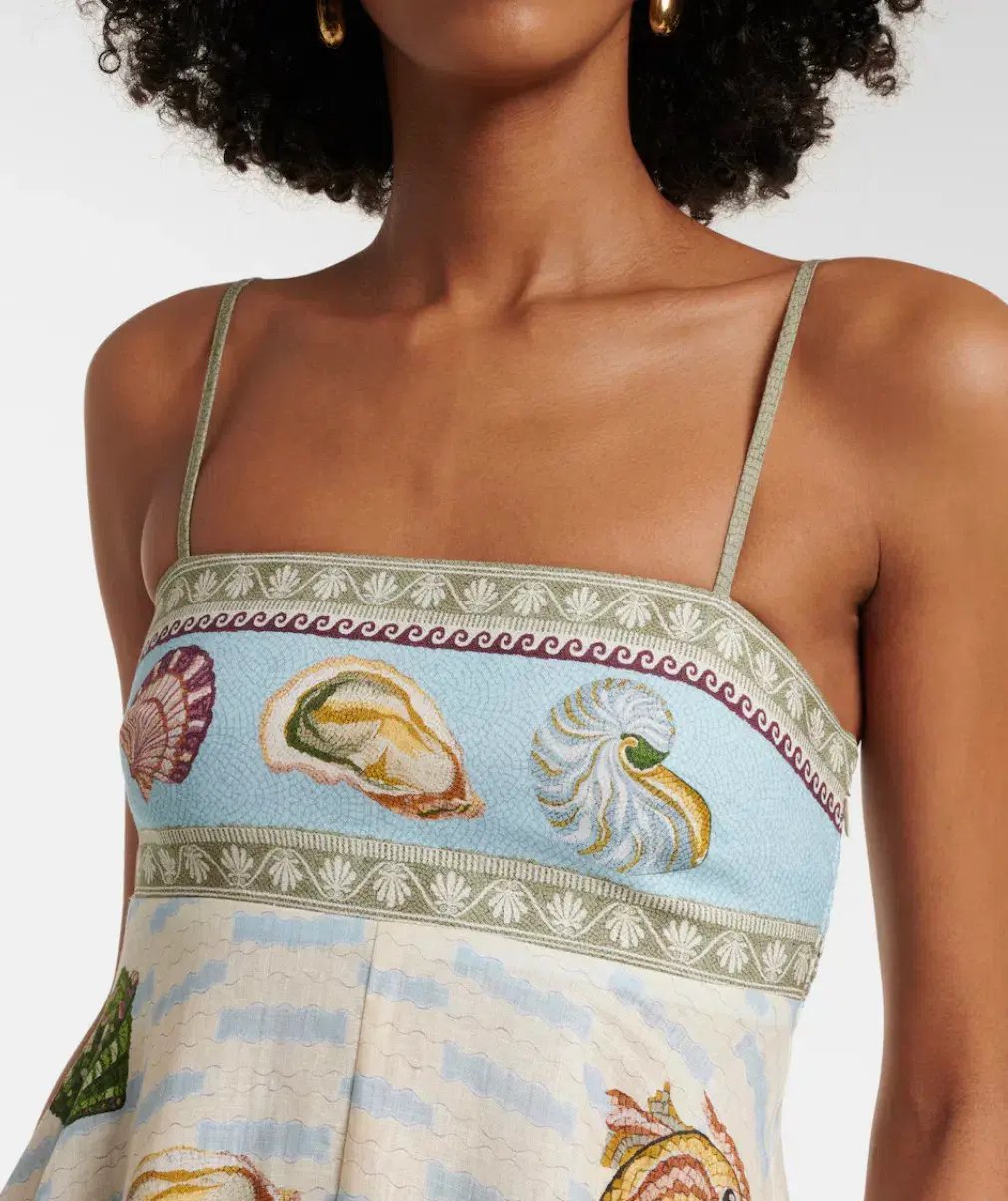 Alemais Bath House Sundress Midi Size AU 6 photo 3