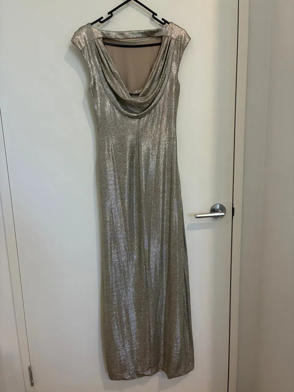 Lauren Ralph Lauren gold gown size 8 photo 2