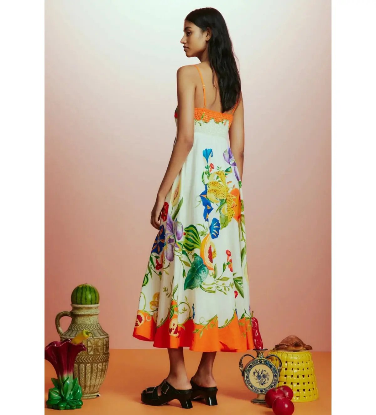 Alemais Flores Sundress Multi Size AU 12 photo 2