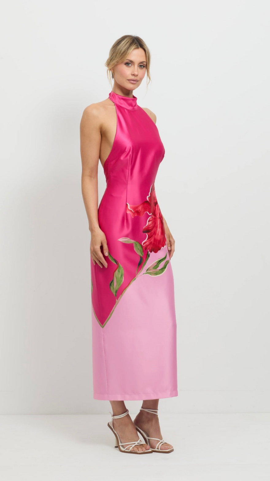Pasduchas Pompon Halter Midi Dress photo 2
