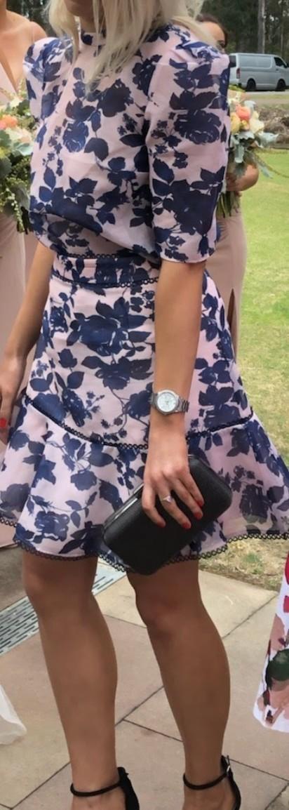 Keepsake the Label Halo Blouse Size S and Skirt Size L Set Print photo 4
