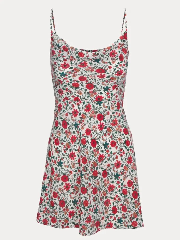 Realisation Par The Montague White Batik Floral Size XS photo 4