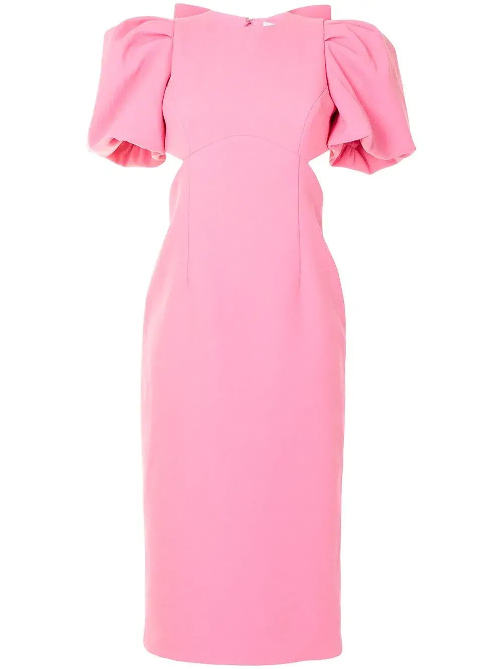 Rebecca Vallance Ally Cut out Midi Dress Pink Size 10 photo 4