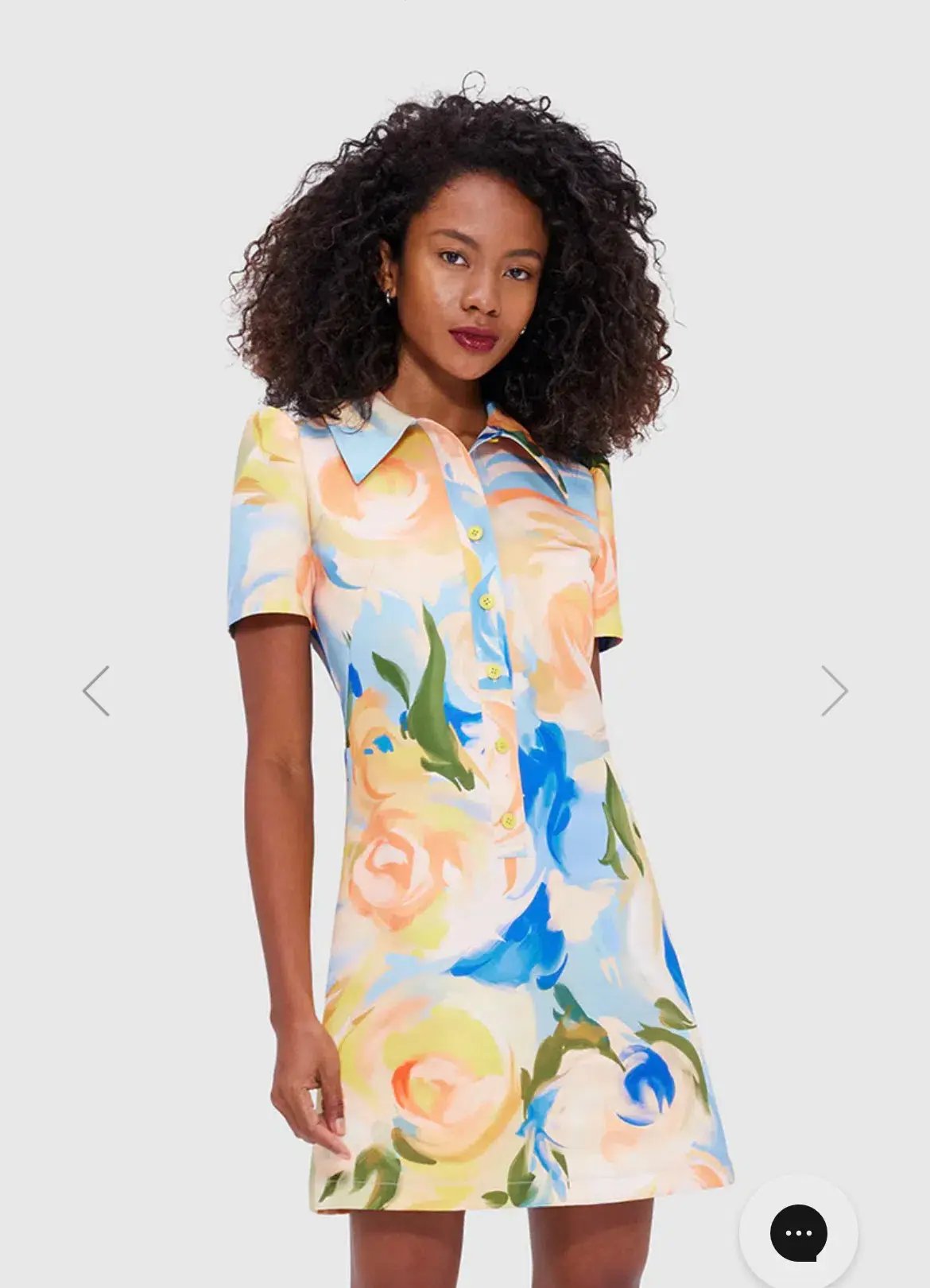 Leo Lin Brooke Mini Dress Print Size 12 photo 2
