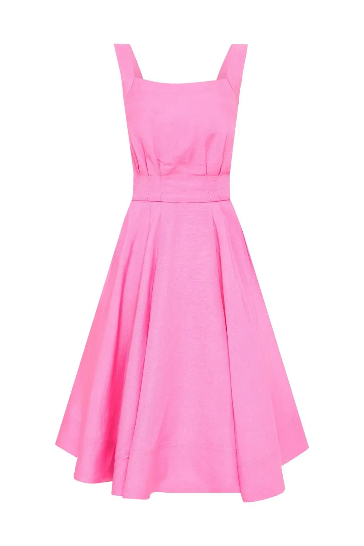 Aje Clara Tie Back Mini Dress Protea Pink Size 10 photo 5