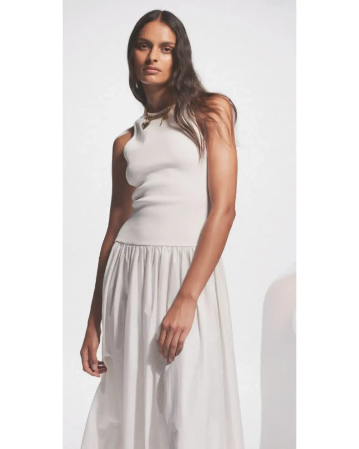 Alemais Pegasus Embroidered Midi Dress in Ivory Size AU 16 photo 2