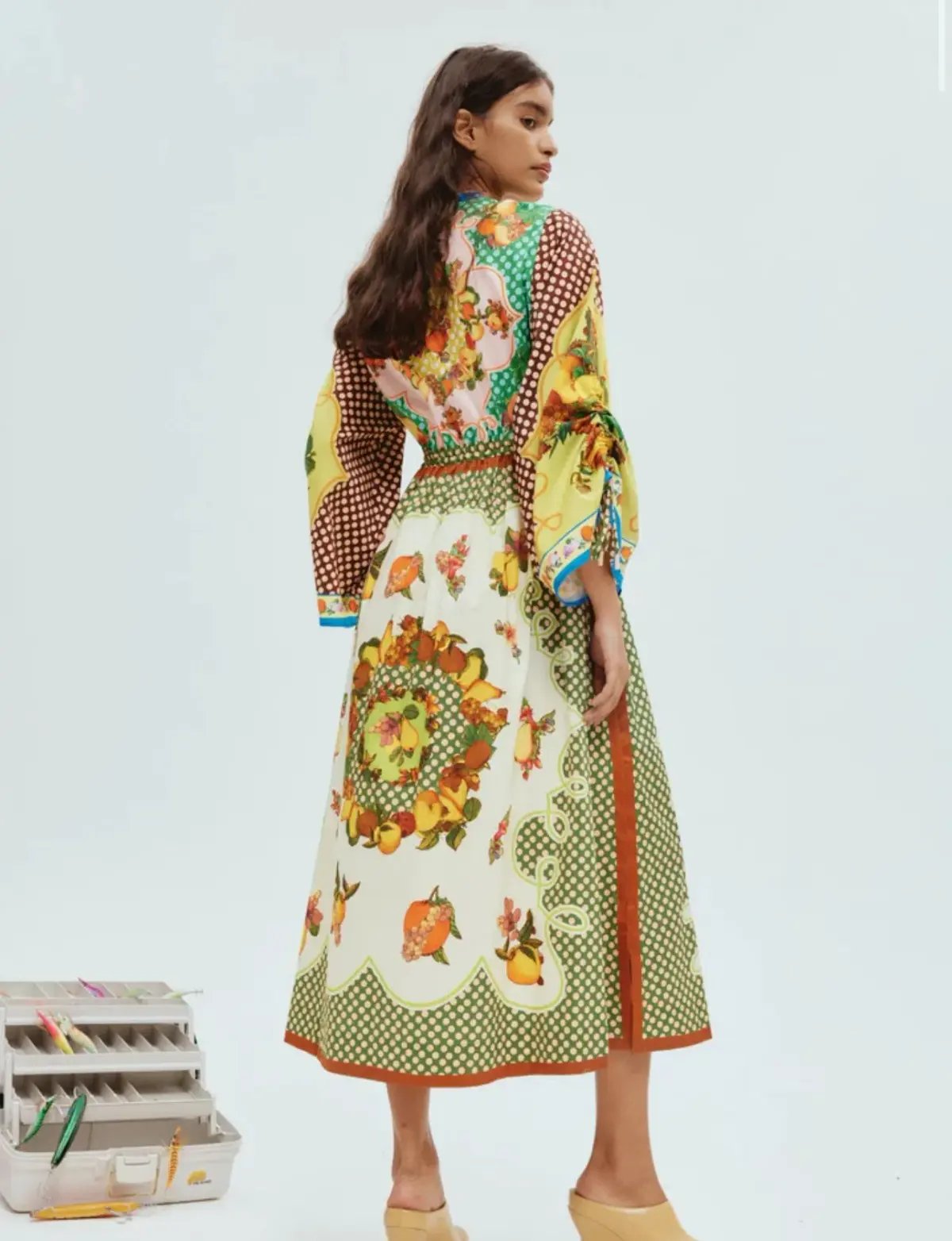 Alemais Lemonis Shirtdress Multi Size 10 photo 3