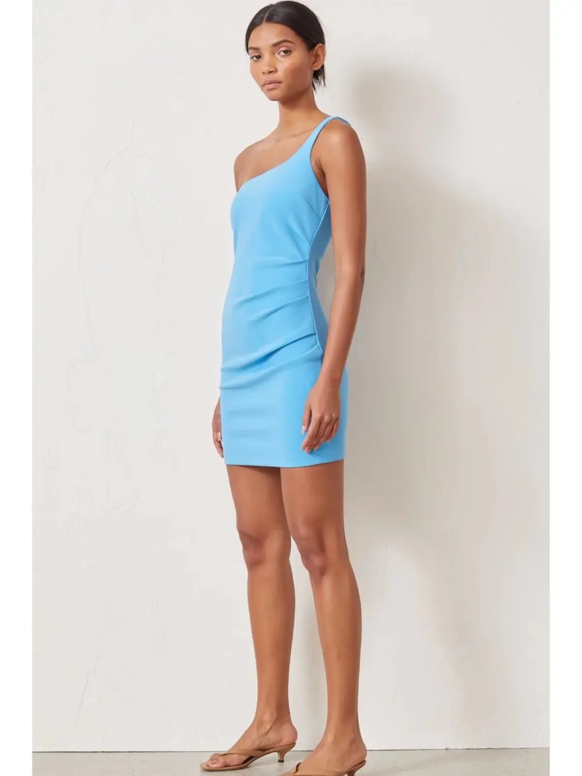 Bec & Bridge Paloma Mini Dress Azure Blue Size AU 6 photo 2