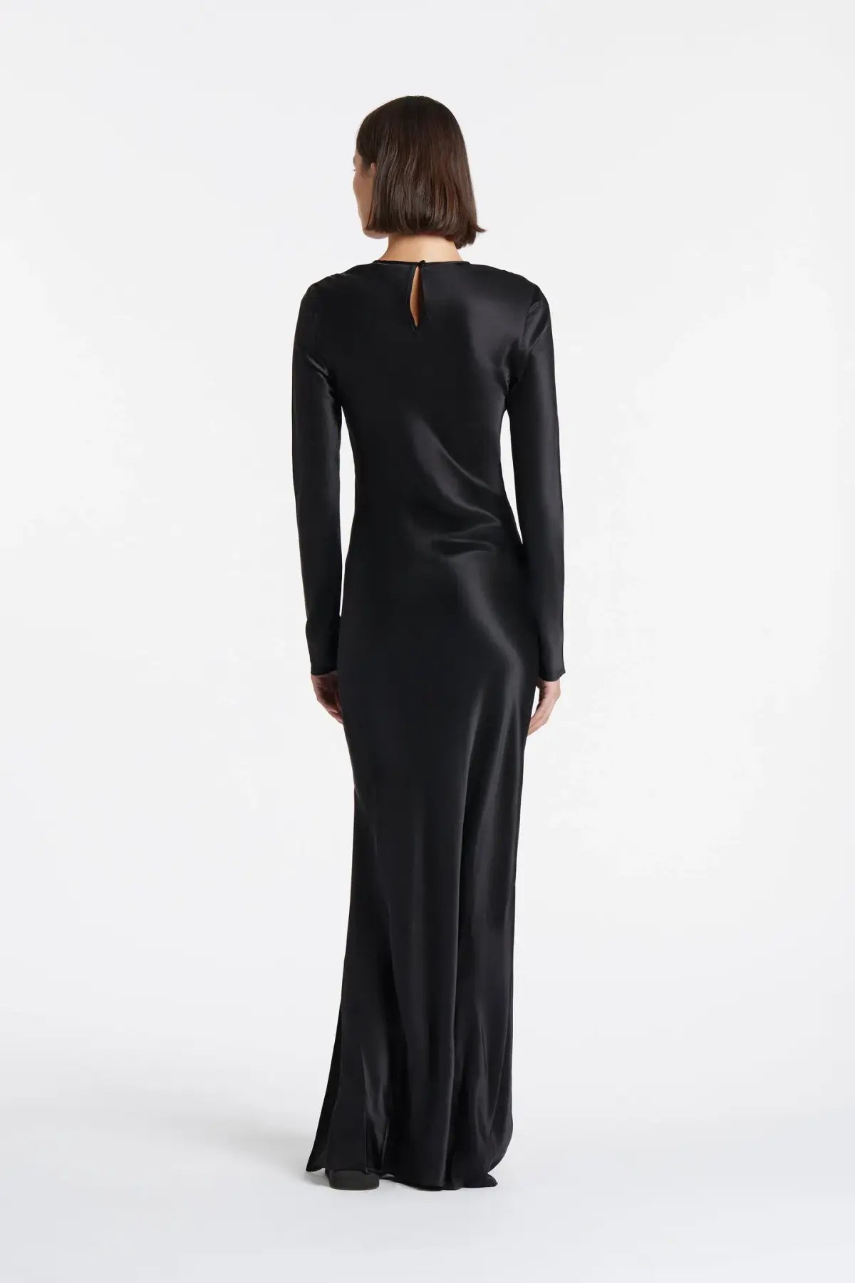 Sir the Label Soleil Long Sleeve Dress Black Size 0/Au 6 photo 3