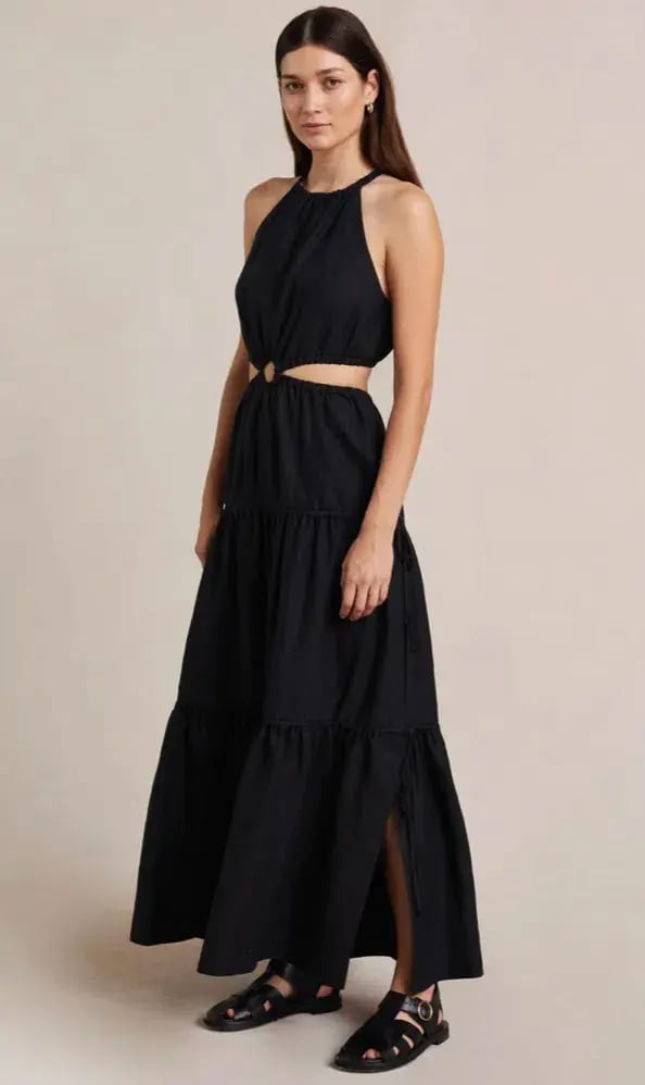 Bec and Bridge Helene Maxi Dress Black Size 8 photo 2