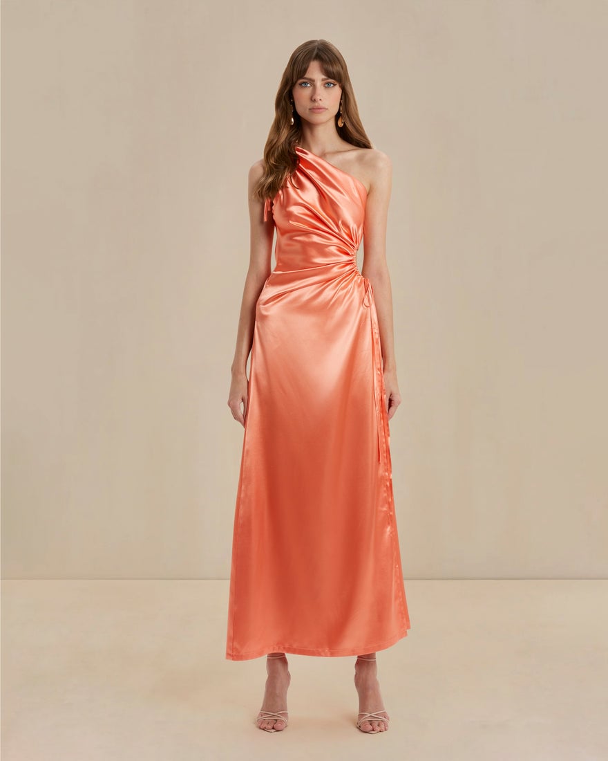 Sonya Nour Dress - Peach photo 3