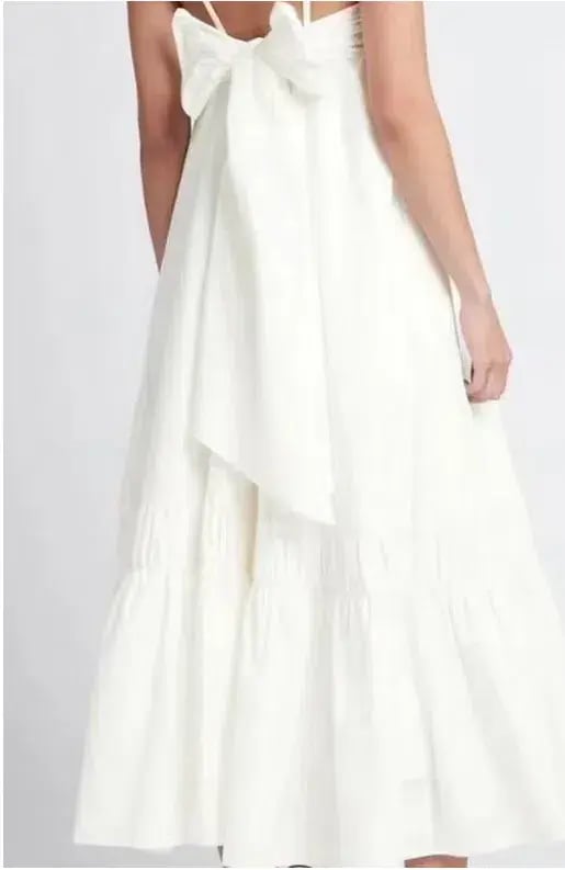 Sheike Love Letters Maxi Dress White Size 16 photo 2
