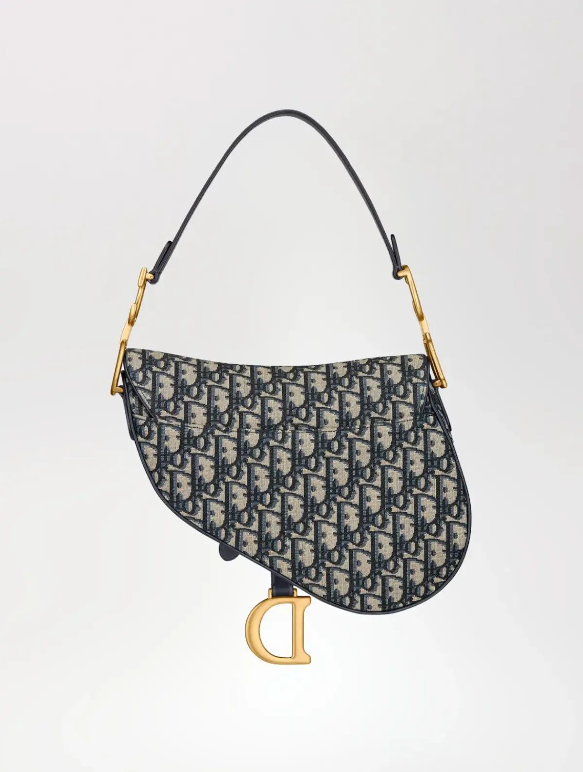 Dior Saddle Blue Oblique Jacquard photo 2