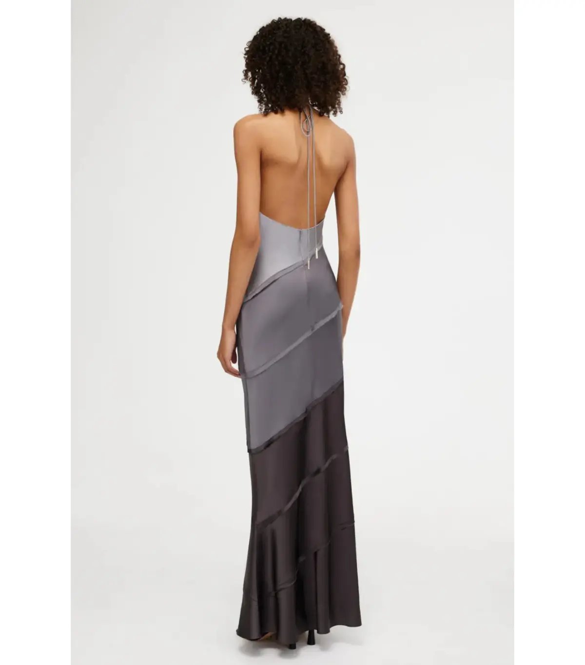 Significant other Murphy Maxi Dress in Greyscale Size AU 12 photo 3