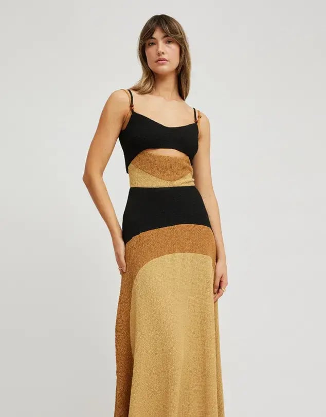 Tojha Ramona Maxi Dress Multi Size 10 photo 2