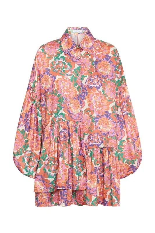 Bohemian Traders Winter Genoa Mini in Peony Floral Size AU 18 photo 5