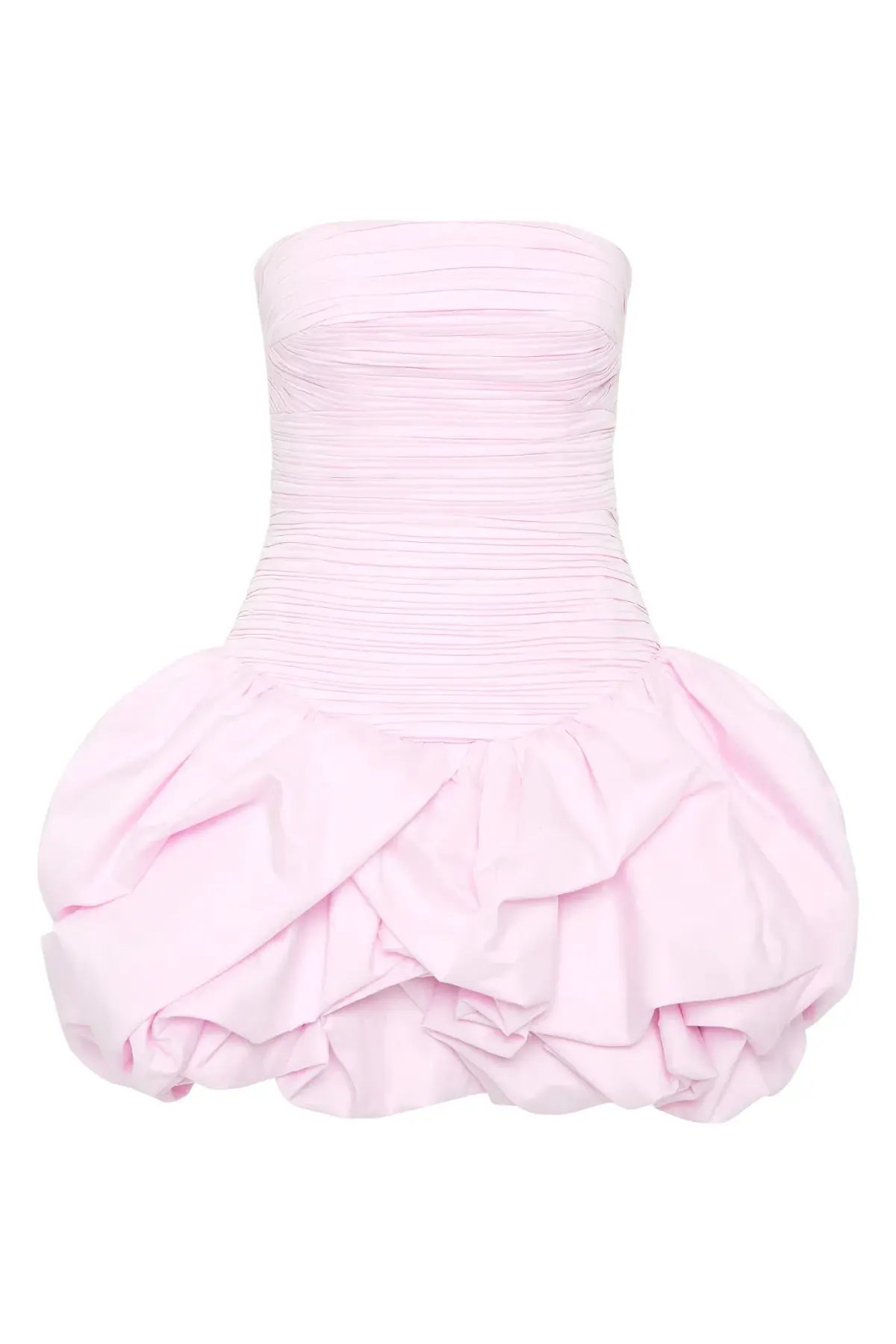 Aje Violette Bubble Hem Mini Dress Pastel Pink Size 8 photo 5