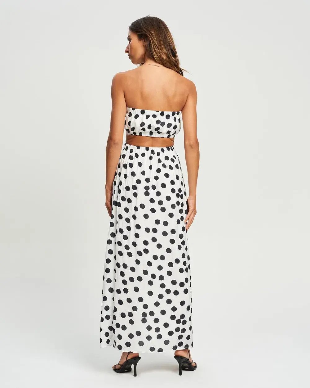 St Mrlo Blaire Midi Dress Print Size 10 photo 2